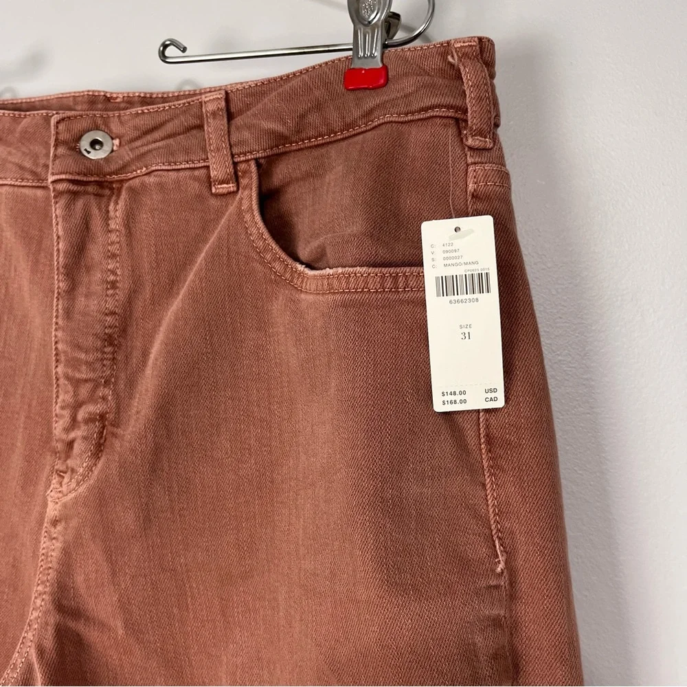 Anthropologie NWT Pilcro The Vintage Straight Jeans Size 31 High Rise, $148 - Picture 8 of 16
